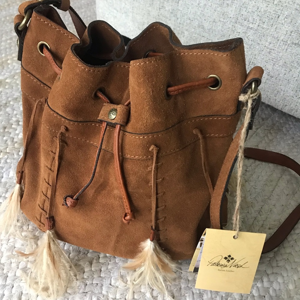 Patricia Nash boho suede collection bag
